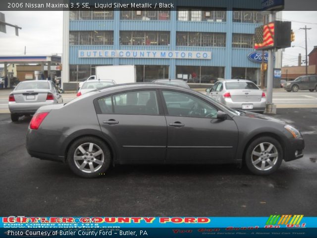 2006 Nissan Maxima 3.5 SE in Liquid Silver Metallic