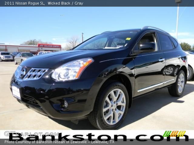 2011 Nissan Rogue SL in Wicked Black