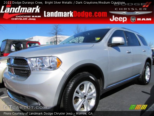 2011 Dodge Durango Crew in Bright Silver Metallic