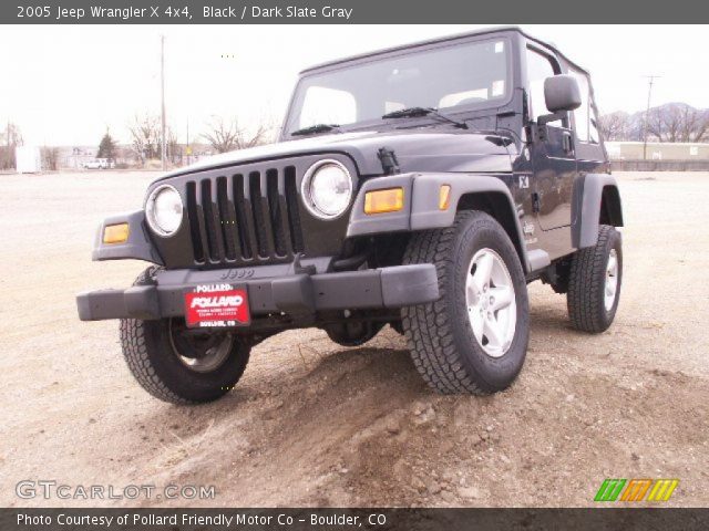 2005 Jeep Wrangler X 4x4 in Black