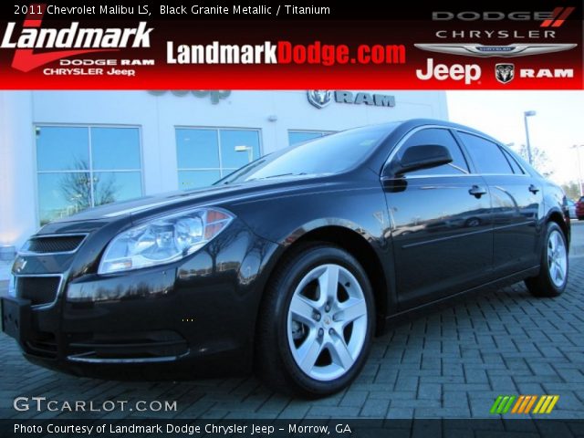 2011 Chevrolet Malibu LS in Black Granite Metallic