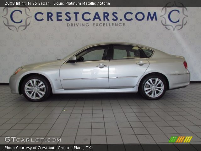 2008 Infiniti M 35 Sedan in Liquid Platinum Metallic