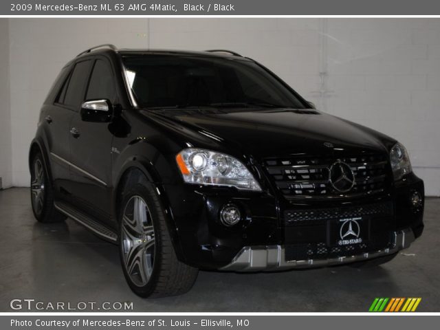 2009 Mercedes-Benz ML 63 AMG 4Matic in Black