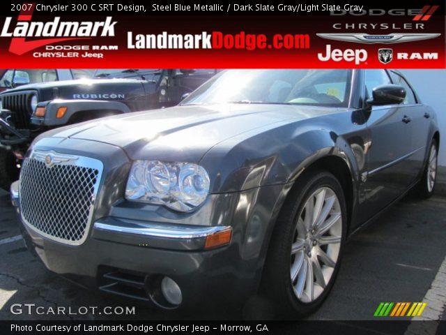 2007 Chrysler 300 C SRT Design in Steel Blue Metallic