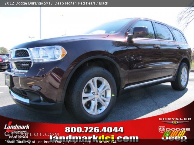 2012 Dodge Durango SXT in Deep Molten Red Pearl