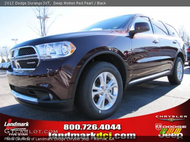 2012 Dodge Durango SXT in Deep Molten Red Pearl