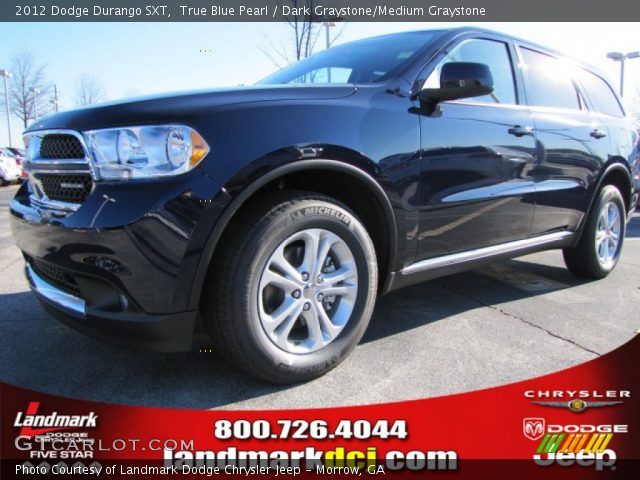 2012 Dodge Durango SXT in True Blue Pearl