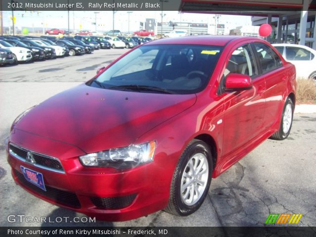 2012 Mitsubishi Lancer ES in Rally Red Metallic