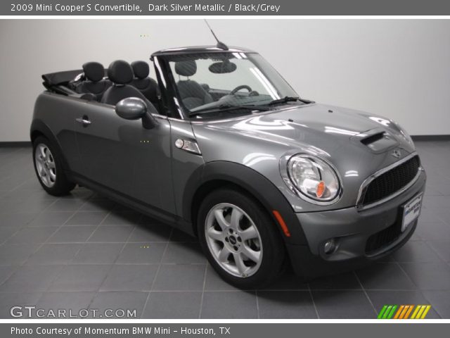 2009 Mini Cooper S Convertible in Dark Silver Metallic