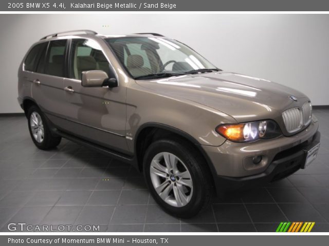2005 BMW X5 4.4i in Kalahari Beige Metallic