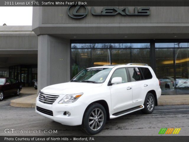 2011 Lexus LX 570 in Starfire White Pearl