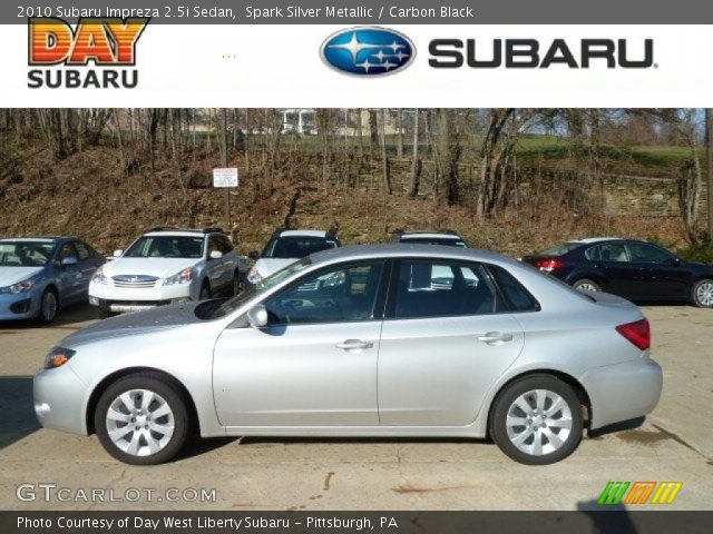 2010 Subaru Impreza 2.5i Sedan in Spark Silver Metallic