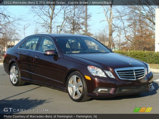 2011 Mercedes-Benz E 350 4Matic Sedan in Cuprite Brown