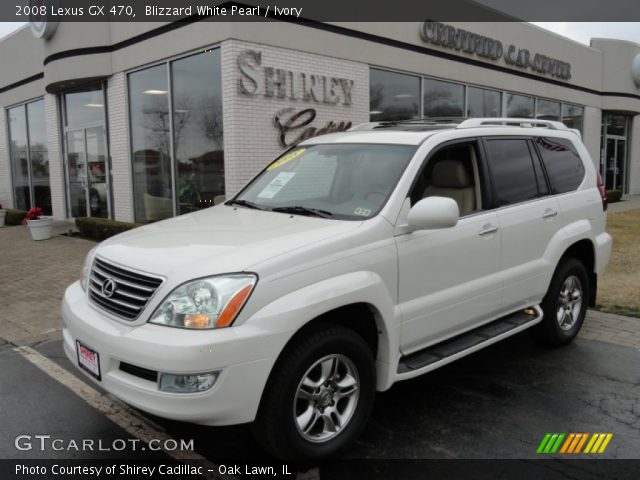 2008 Lexus GX 470 in Blizzard White Pearl