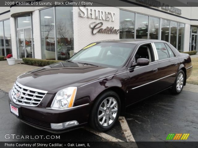 2008 Cadillac DTS Luxury in Black Cherry