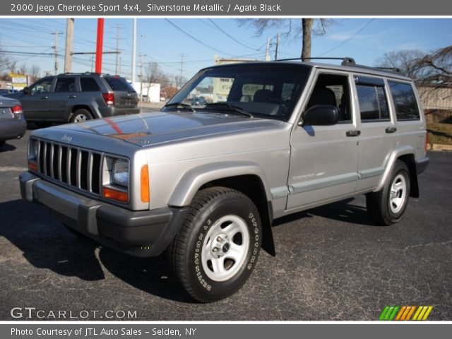 2000 Jeep Cherokee Sport 4x4 in Silverstone Metallic