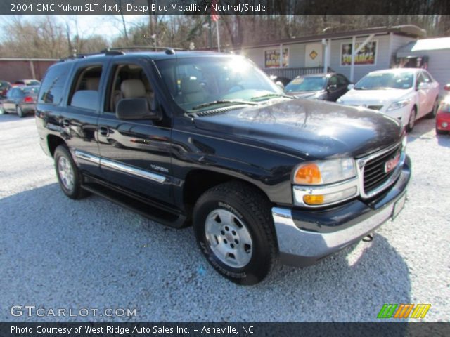 2004 GMC Yukon SLT 4x4 in Deep Blue Metallic