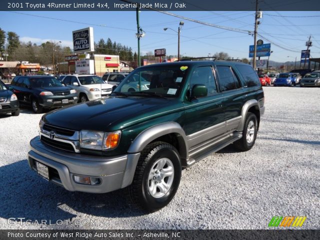 2001 Toyota 4Runner Limited 4x4 in Imperial Jade Mica