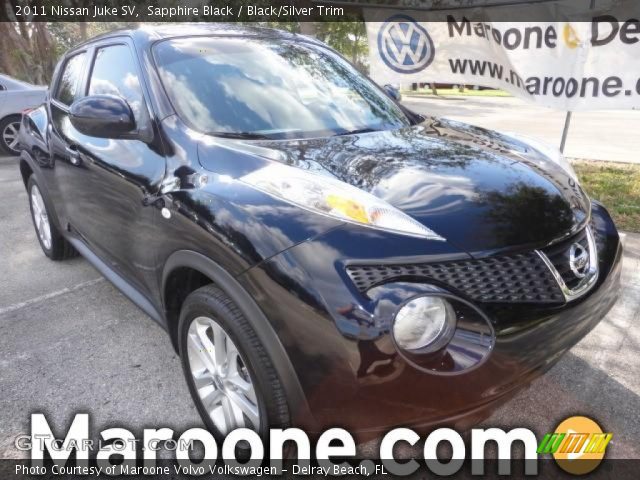 2011 Nissan Juke SV in Sapphire Black