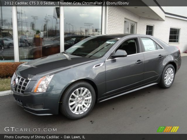 2012 Cadillac CTS 3.0 Sedan in Thunder Gray ChromaFlair