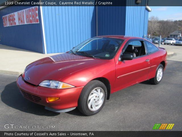 1999 Chevrolet Cavalier Coupe in Cayenne Red Metallic