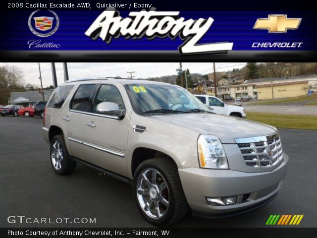 2008 Cadillac Escalade AWD in Quicksilver