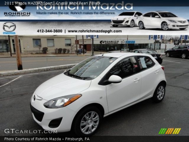 2011 Mazda MAZDA2 Sport in Crystal White Pearl
