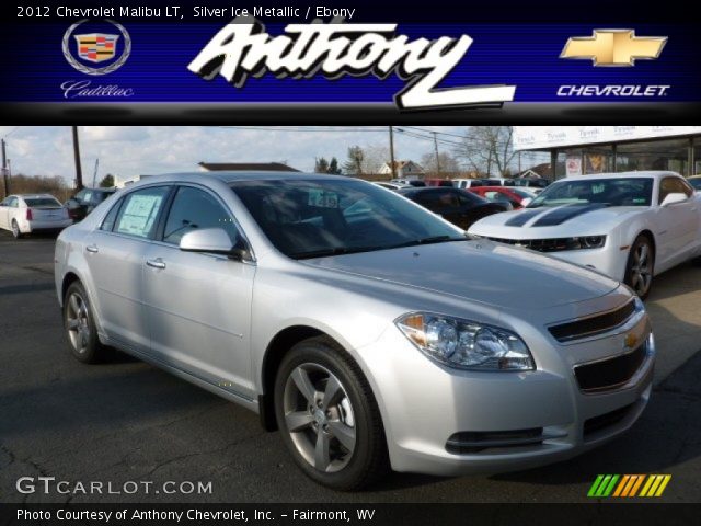 2012 Chevrolet Malibu LT in Silver Ice Metallic