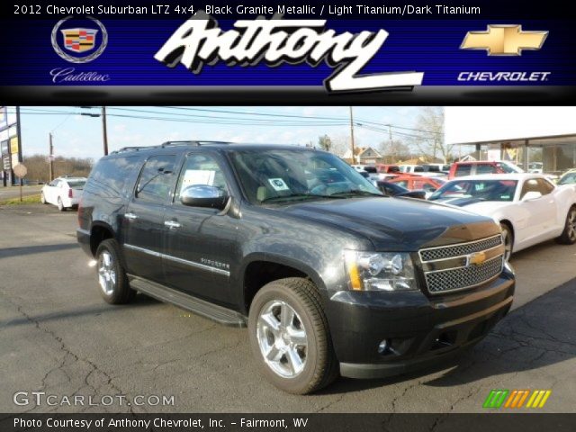 2012 Chevrolet Suburban LTZ 4x4 in Black Granite Metallic