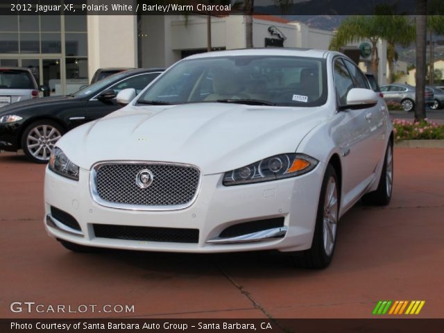 2012 Jaguar XF  in Polaris White