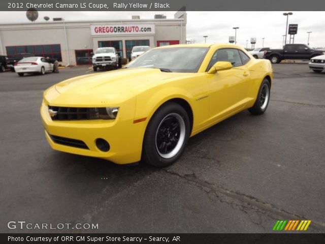 2012 Chevrolet Camaro LS Coupe in Rally Yellow