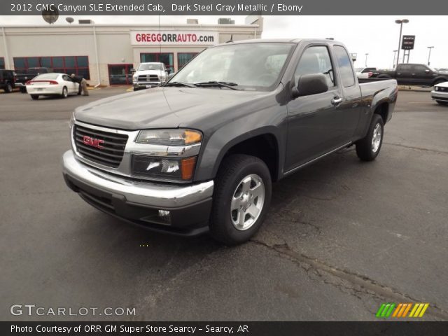 2012 GMC Canyon SLE Extended Cab in Dark Steel Gray Metallic