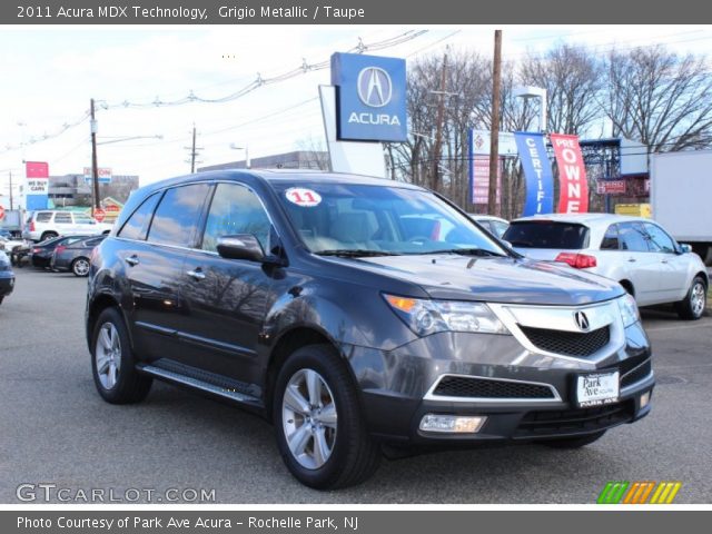 2011 Acura MDX Technology in Grigio Metallic
