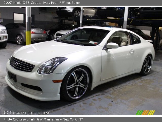 2007 Infiniti G 35 Coupe in Ivory Pearl
