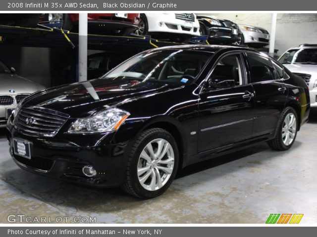 2008 Infiniti M 35x AWD Sedan in Black Obsidian
