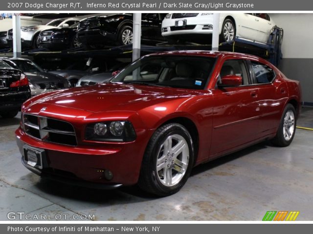 2007 Dodge Charger R/T in Inferno Red Crystal Pearl