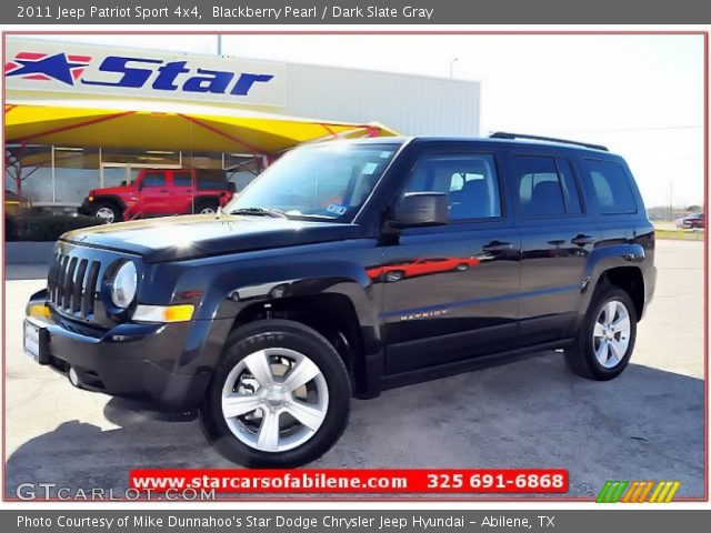 2011 Jeep Patriot Sport 4x4 in Blackberry Pearl