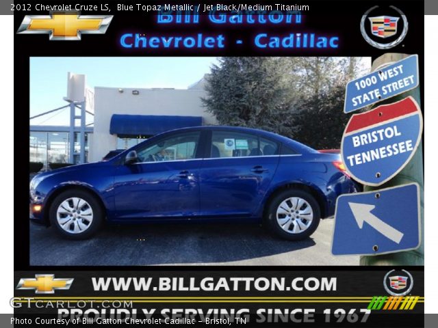 2012 Chevrolet Cruze LS in Blue Topaz Metallic