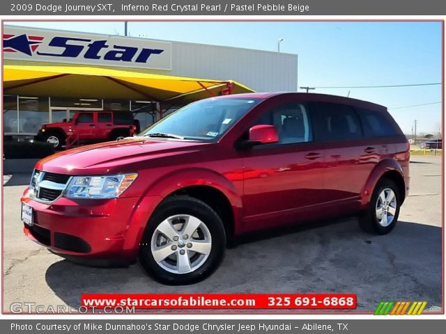 2009 Dodge Journey SXT in Inferno Red Crystal Pearl