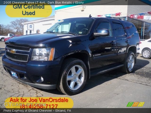 2008 Chevrolet Tahoe LT 4x4 in Dark Blue Metallic