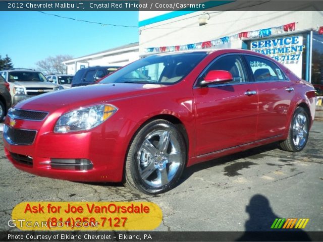 2012 Chevrolet Malibu LT in Crystal Red Tintcoat