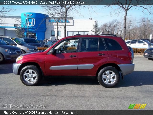 2005 Toyota RAV4 4WD in Salsa Red Pearl