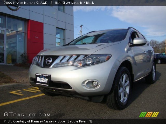 2009 Nissan Murano SL AWD in Brilliant Silver Metallic