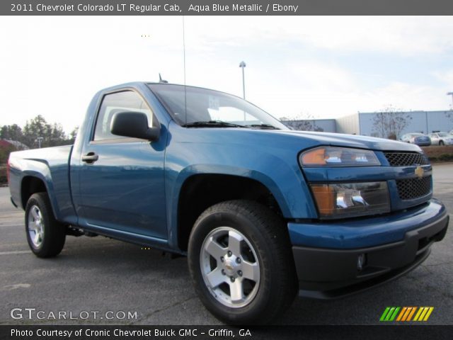 2011 Chevrolet Colorado LT Regular Cab in Aqua Blue Metallic