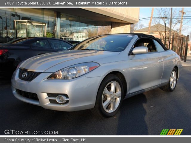 2007 Toyota Solara SLE V6 Convertible in Titanium Metallic