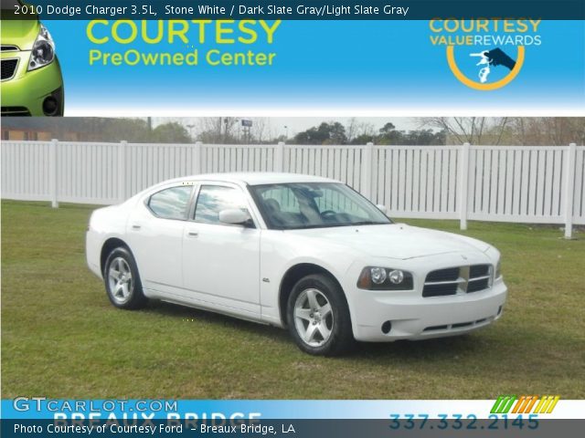 2010 Dodge Charger 3.5L in Stone White