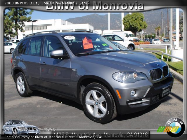 2008 BMW X5 3.0si in Space Grey Metallic