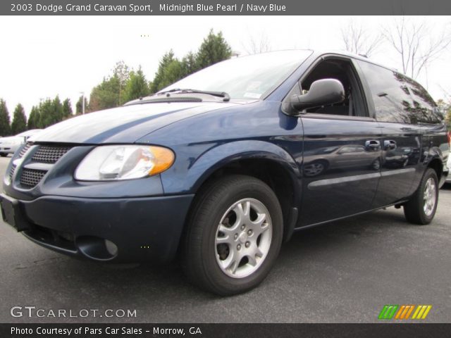 2003 Dodge Grand Caravan Sport in Midnight Blue Pearl