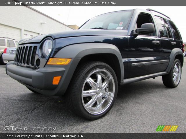 2006 Jeep Liberty Sport in Midnight Blue Pearl