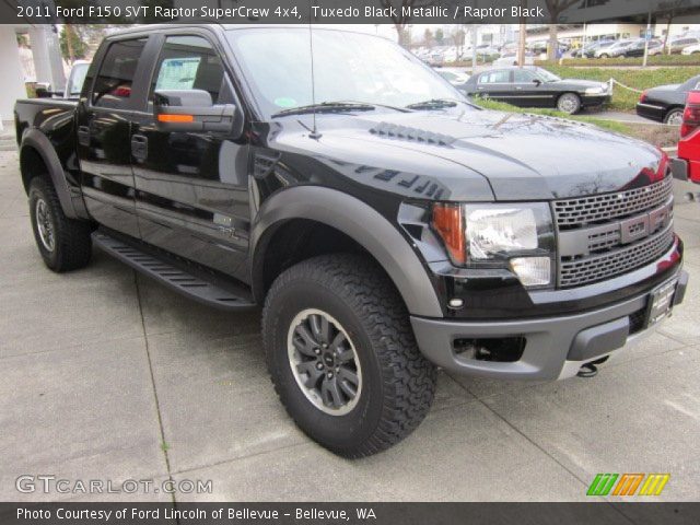 2011 Ford F150 SVT Raptor SuperCrew 4x4 in Tuxedo Black Metallic